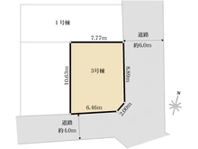 【東京都/練馬区東大泉】練馬区東大泉2丁目新築戸建・3号棟 区画図