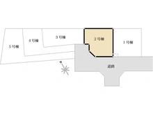 【東京都/練馬区大泉町】練馬区大泉町2丁目新築戸建（全5棟）・2号棟 区画図