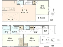 【東京都/練馬区関町北】練馬区関町北3丁目新築戸建・B号棟 間取り図