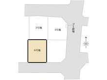 【東京都/練馬区東大泉】新築戸建【セキュレア大泉学園Sta.6号棟】(全8棟) 区画図