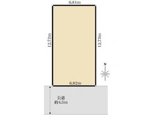 【東京都/練馬区石神井台】練馬区石神井台7丁目　新築戸建 区画図