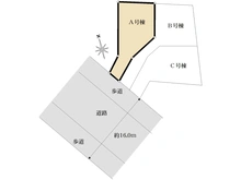 【東京都/東久留米市幸町】東久留米市幸町2丁目新築戸建・A号棟 区画図