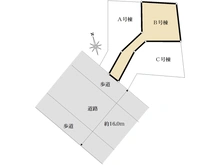 【東京都/東久留米市幸町】東久留米市幸町2丁目新築戸建・B号棟 区画図