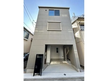 【東京都/台東区松が谷】台東区松が谷二丁目借地権付新築戸建 外観