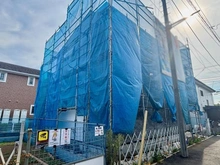 【東京都/立川市柴崎町】立川市柴崎町1丁目　新築戸建 建築中の外観