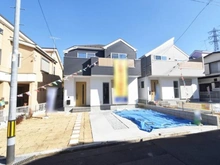 【東京都/八王子市緑町】八王子市緑町　新築戸建　1号棟 外観：全2棟　1号棟（左側）