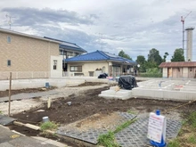 【東京都/立川市幸町】立川市幸町4丁目 新築戸建 B号棟 建築中の外観:全3棟現場