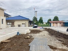 【東京都/立川市幸町】立川市幸町4丁目 新築戸建 B号棟 建築中の外観:全3棟現場