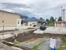 【東京都/立川市幸町】立川市幸町4丁目 新築戸建 C号棟 建築中の外観:全3棟現場