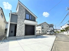 【東京都/日野市新井】日野市新井2丁目　新築戸建　1号棟 建築中の外観：全２区画
