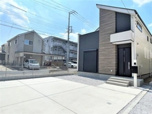 【東京都/日野市新井】日野市新井2丁目　新築戸建　2号棟 建築中の外観：全２区画