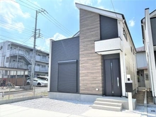 【東京都/日野市新井】日野市新井2丁目　新築戸建　2号棟 建築中の外観：全２区画