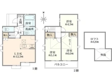 【東京都/立川市柴崎町】立川市柴崎町1丁目　新築分譲住宅　全1棟 間取り図