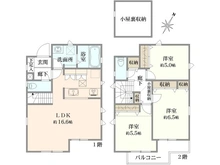 【東京都/立川市栄町】立川市栄町6期　新築分譲住宅　1号棟 間取り図