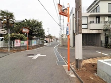 【東京都/立川市栄町】立川市栄町6期　新築分譲住宅　2号棟 前面道路