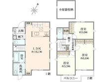 【東京都/立川市栄町】立川市栄町6期　新築分譲住宅　2号棟 間取り図