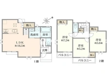 【東京都/昭島市緑町】昭島市緑町8期 間取り図
