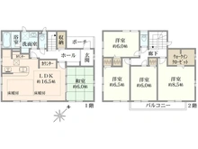 【東京都/八王子市堀之内】八王子市堀之内 間取り図