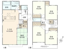 【東京都/八王子市石川町】八王子市石川町　新築戸建　4号棟 間取り図