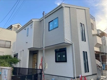 【東京都/豊島区巣鴨】豊島区巣鴨 新築戸建て 建築中の外観