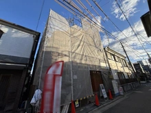 【東京都/北区志茂】北区志茂5丁目新築戸建 建築中の外観