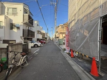 【東京都/北区志茂】北区志茂5丁目新築戸建 前面道路