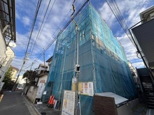 【東京都/北区滝野川】北区滝野川1丁目新築戸建 建築中の外観