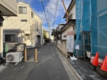 【東京都/北区滝野川】北区滝野川1丁目新築戸建 前面道路