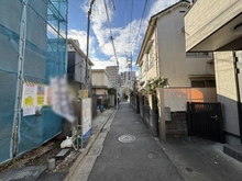 【東京都/北区滝野川】北区滝野川1丁目新築戸建 前面道路