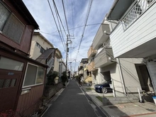 【東京都/北区上中里】北区上中里1丁目中古戸建て 前面道路