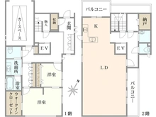 【東京都/文京区白山】文京区白山4丁目　戸建 間取り図