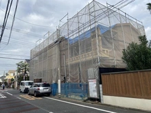 【東京都/大田区久が原】新築分譲住宅　大田区久が原3丁目　1棟 建築中の外観