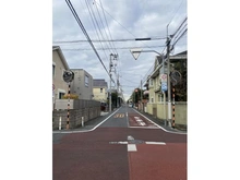 【東京都/大田区久が原】新築分譲住宅　大田区久が原3丁目　1棟 前面道路