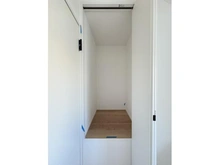 【東京都/大田区東雪谷】大田区東雪谷5丁目新築戸建て 1号棟 洗面所:収納