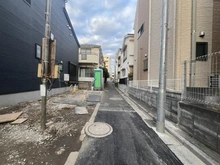 【東京都/大田区上池台】大田区上池台3丁目　新築戸建 前面道路