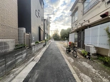 【東京都/大田区上池台】大田区上池台3丁目　新築戸建 前面道路