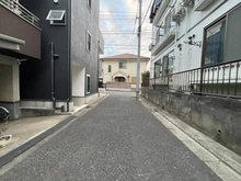 【東京都/大田区東雪谷】大田区東雪谷3丁目　新築戸建B棟 前面道路