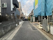 【東京都/大田区東雪谷】大田区東雪谷3丁目　新築戸建B棟 前面道路