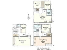 【東京都/大田区上池台】大田区上池台1丁目 間取り図