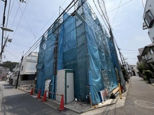 【東京都/品川区旗の台】品川区旗の台3丁目 新築戸建 建築中の外観