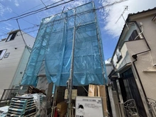 【東京都/品川区中延】ブエナタウン　レクス　品川区中延六丁目　新築戸建 建築中の外観