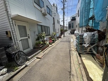 【東京都/品川区中延】ブエナタウン　レクス　品川区中延六丁目　新築戸建 前面道路