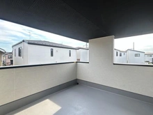 【千葉県/流山市大字東深井】流山市東深井　新築戸建　20期1号棟 バルコニー