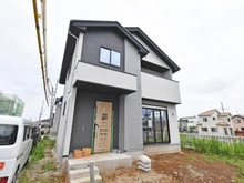 【千葉県/船橋市馬込町】船橋市馬込町　新築戸建　2期2号棟 建築中の外観：全4棟　中央
