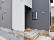 【千葉県/船橋市馬込町】船橋市馬込町　新築戸建　2期4号棟 建築中の外観：全4棟　中央