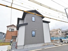 【千葉県/船橋市馬込町】船橋市馬込町　新築戸建　2期4号棟 建築中の外観：全4棟　中央