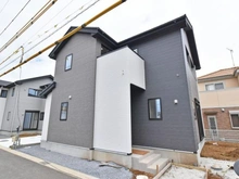 【千葉県/船橋市馬込町】船橋市馬込町　新築戸建　2期4号棟 建築中の外観：全4棟　中央