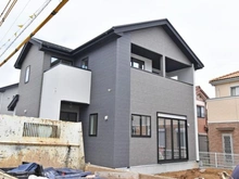 【千葉県/船橋市馬込町】船橋市馬込町　新築戸建　2期4号棟 建築中の外観：全4棟　中央