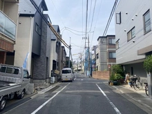 【東京都/北区浮間】北区浮間三丁目新築戸建て　1号棟 前面道路
