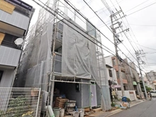 【東京都/板橋区大谷口上町】板橋区大谷口上町　新築戸建　A棟 建築中の外観：全2棟／手前側棟